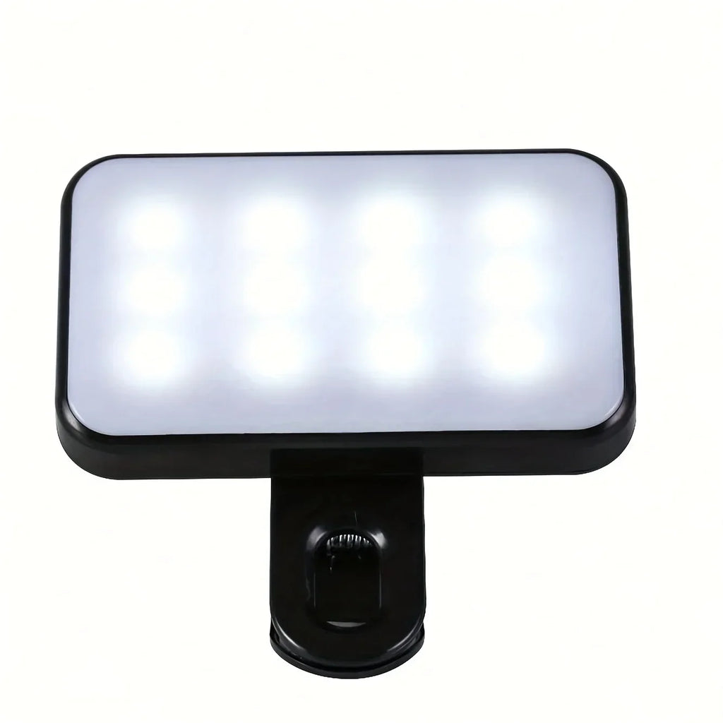 Mini Rechargeable Selfie Fill Light |Clip-on LED Light for Mobile Phones